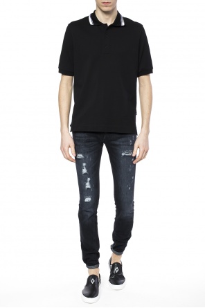 Logo-embroidered polo, zdjęcie 2 Logo-embroidered polo od MSGM